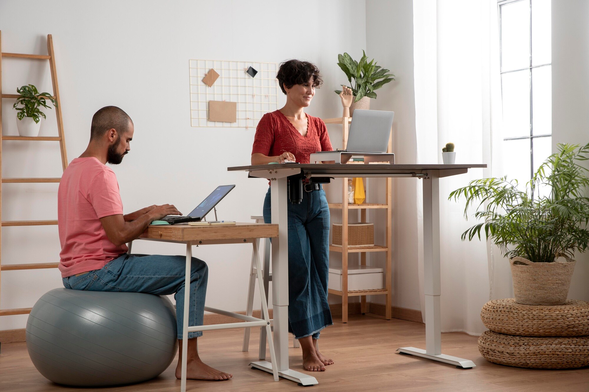 Espacio de trabajo ergonómico